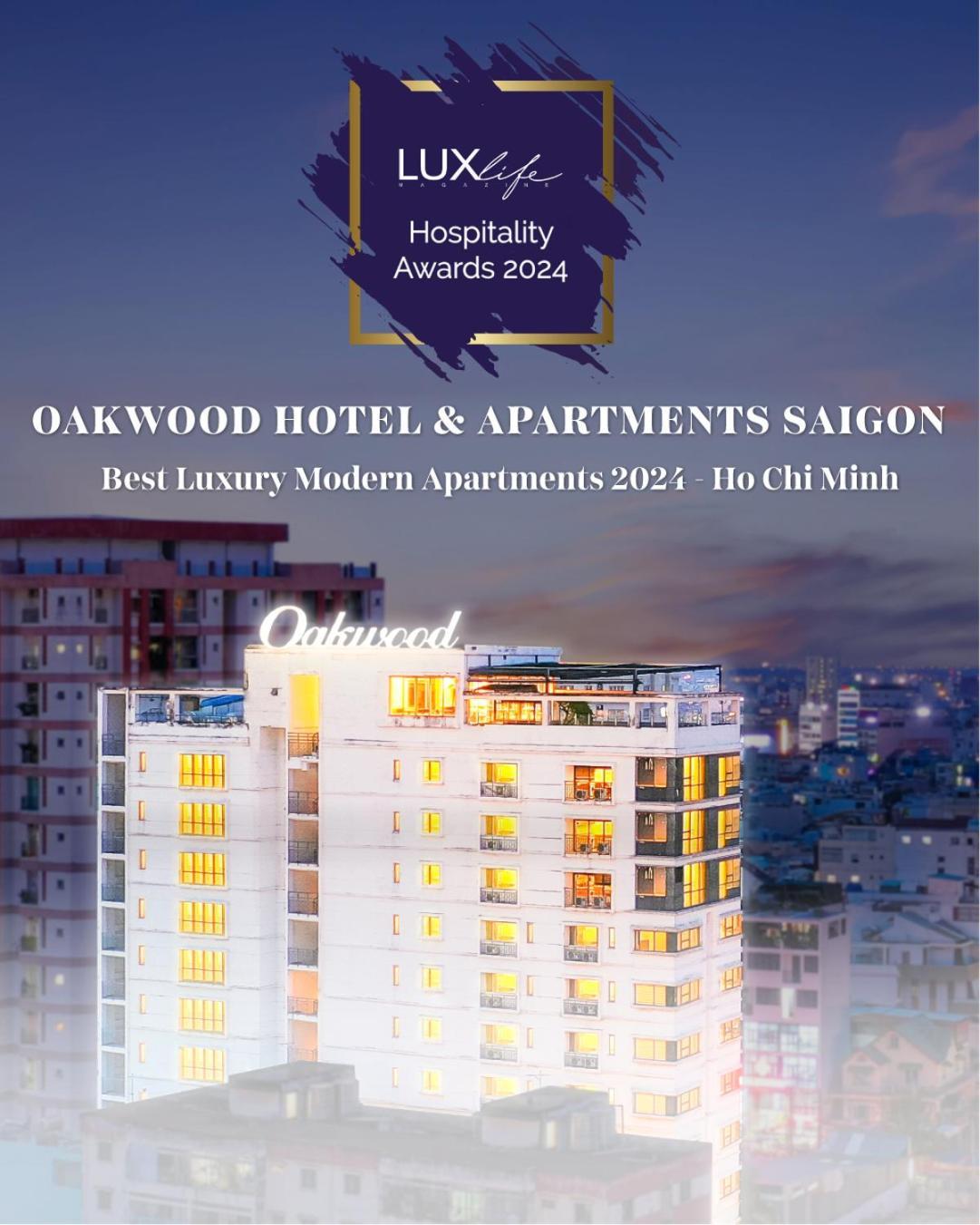 Oakwood Hotel & Apartments Saigon Ho Chi Minh Zewnętrze zdjęcie